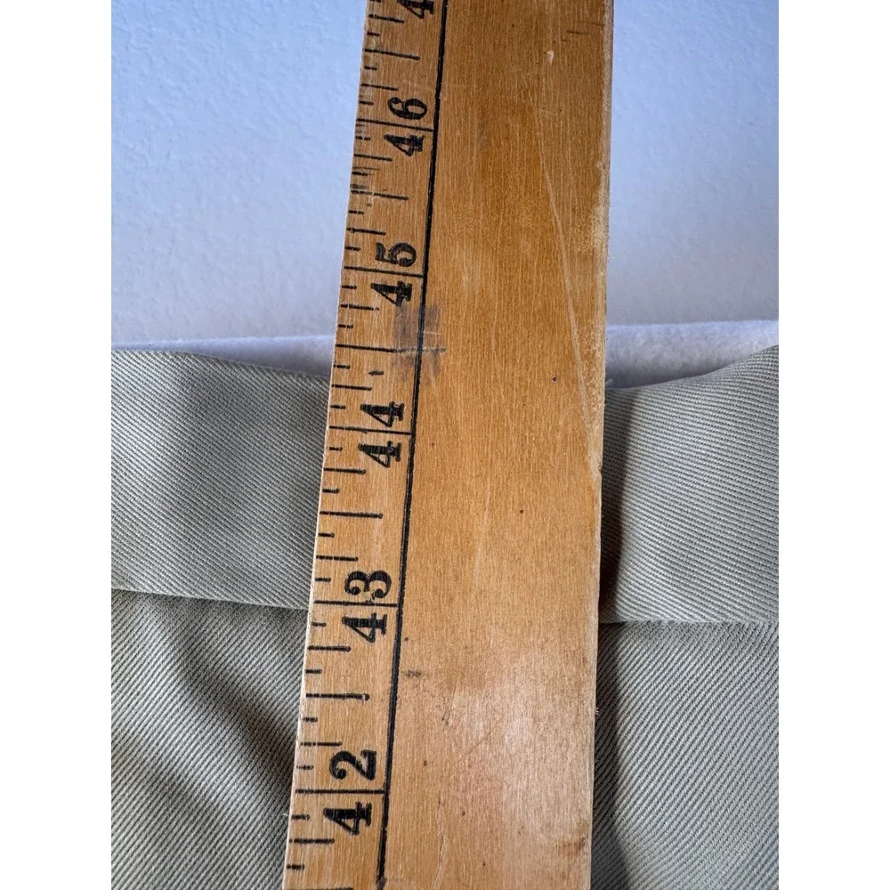 Tommy Bahama Mens 38 Silk Pleated Dress Pants Beige Tan Luxury Trousers